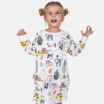 100% Cotton Dress "NYC dogs" | NAADA - CapuletKids