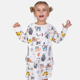 100% Cotton Dress "NYC dogs" | NAADA - CapuletKids