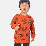 100% Cotton Sweatshirt "Basketball" | NAADA - CapuletKids