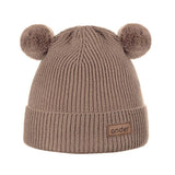 Merino wool Teddy Knitted Beanie Hat | ANDER