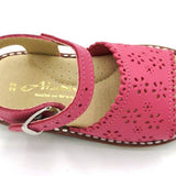 Classic Leather Sandals with Buckle | ALADINO