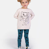 100% Cotton Leggings with Dots | NAADA - CapuletKids