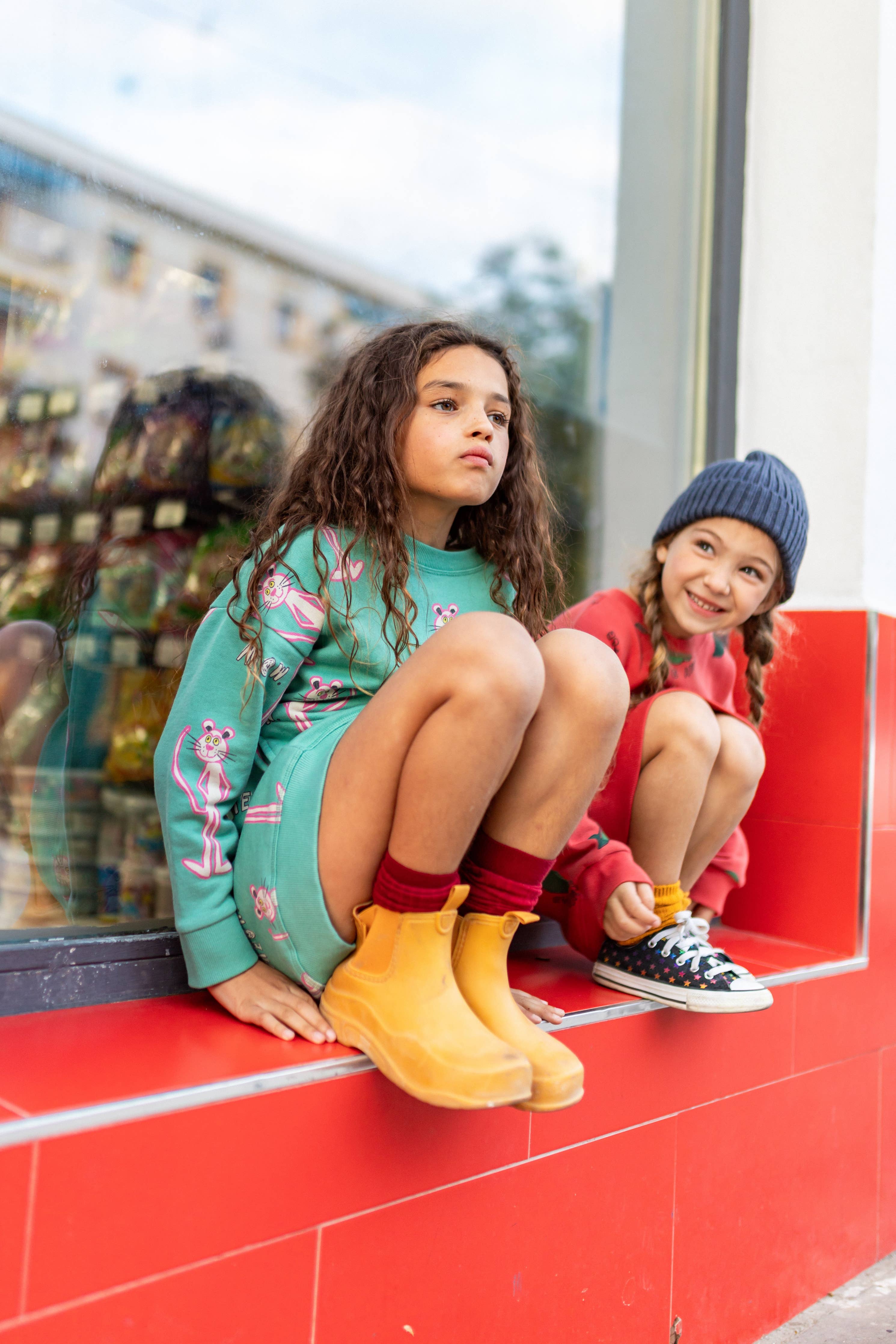 100% Cotton Dress "Meow" | NAADA - CapuletKids