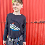 100% Cotton Long Sleeve "Sneakers" | NAADA - CapuletKids
