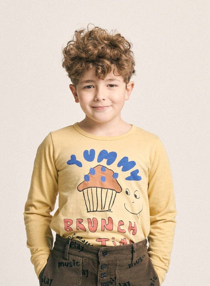 100% Cotton Long Sleeve "Yummy" | NAADA - CapuletKids