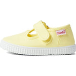 Canvas T-Strap Shoes - Yellow | CIENTA - CapuletKids