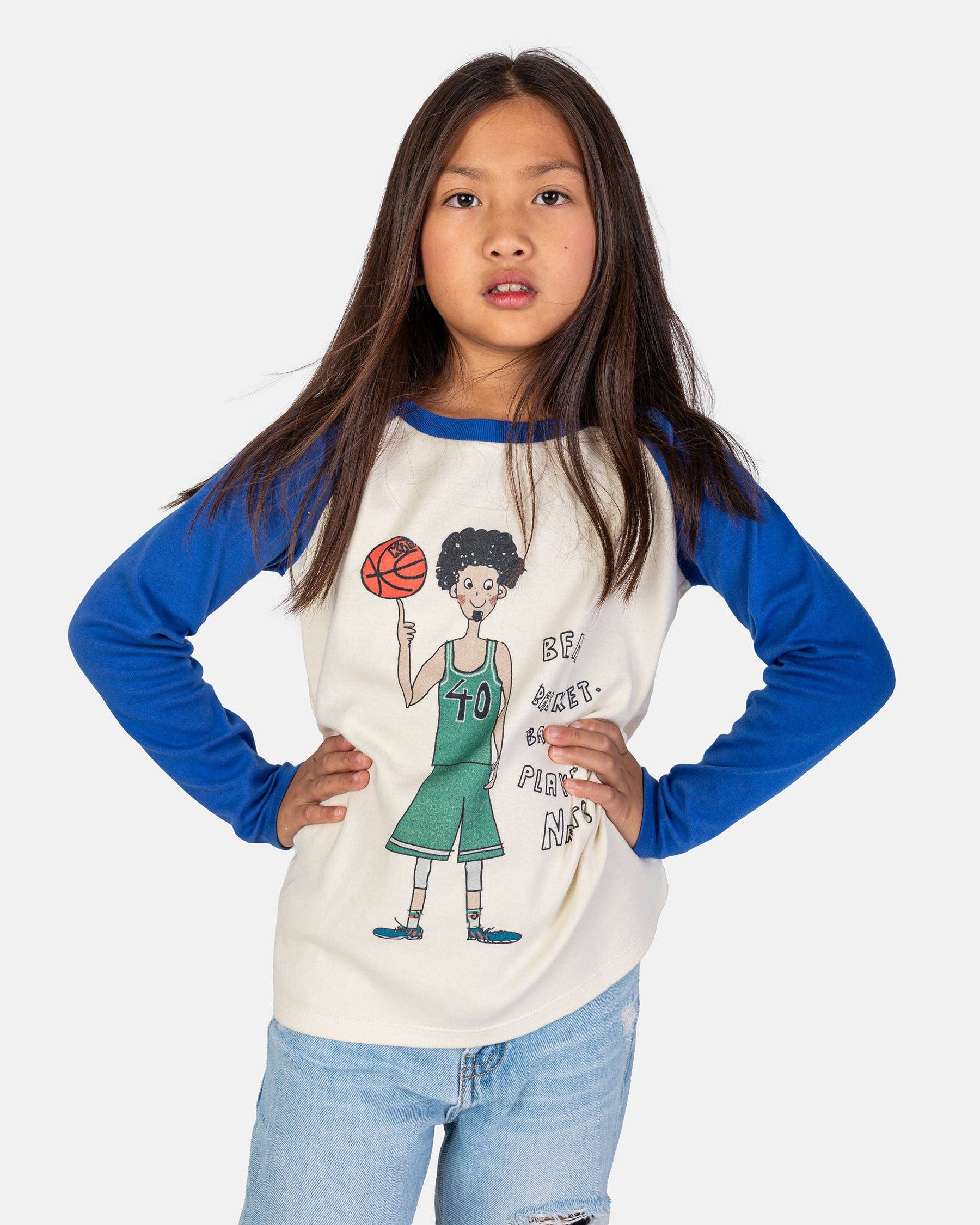 100% Cotton Long Sleeve "Player" | NAADA - CapuletKids