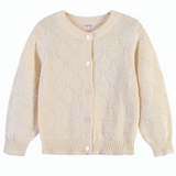 Multicolored Knitted Button-Down Cardigan | AIMAMA