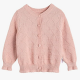 Multicolored Knitted Button-Down Cardigan | AIMAMA