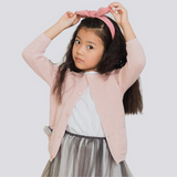 Flower Knitted Button-Down Cardigan | AIMAMA