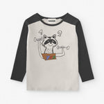 100% Cotton Long Sleeve "Racoon | NAADA - CapuletKids