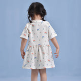 Cherry Glasses Jersey Dress | AIMAMA
