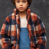 Checked Jacket Knitted | UNISEX | TOCOTO VINTAGE