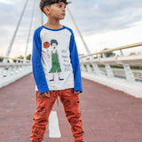 100% Cotton Long Sleeve "Player" | NAADA - CapuletKids