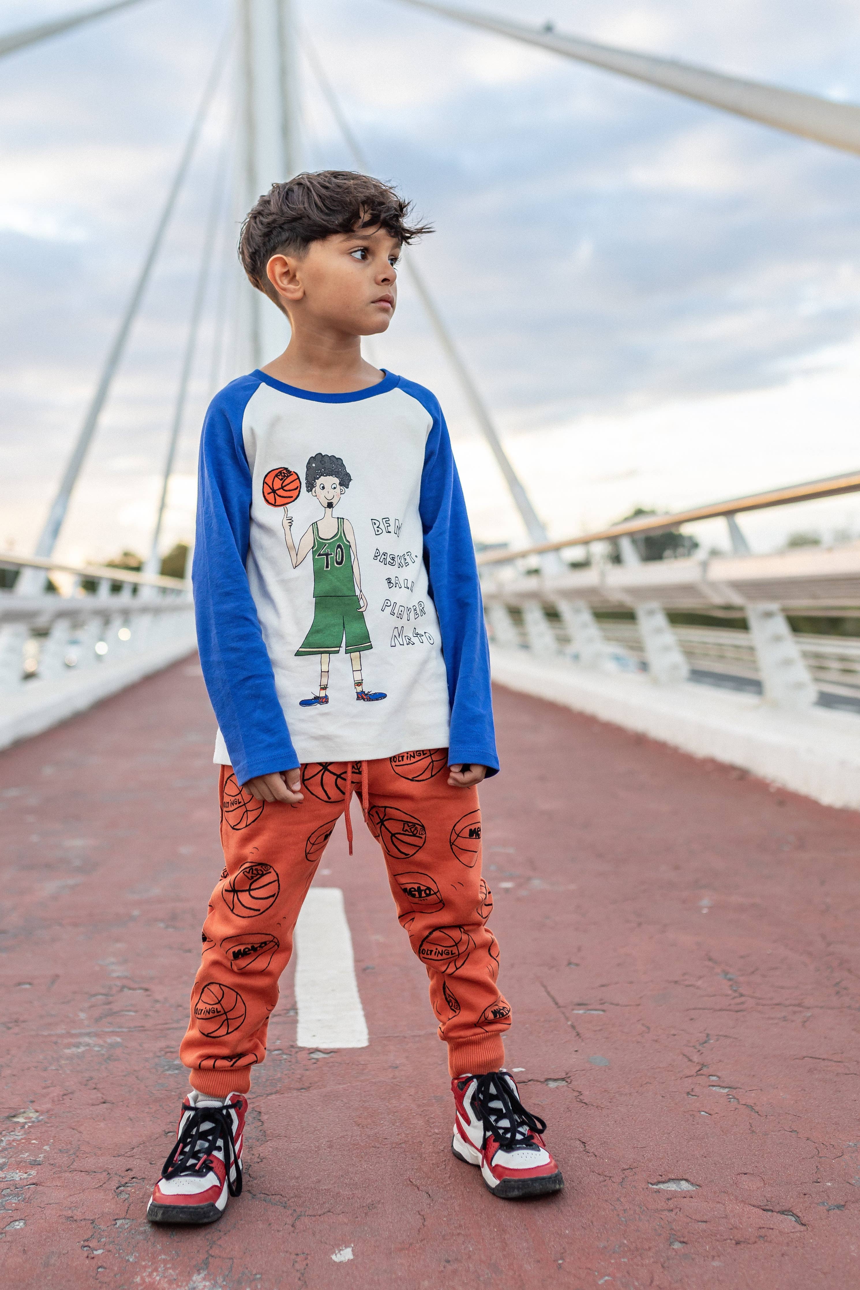100% Cotton Long Sleeve "Player" | NAADA - CapuletKids