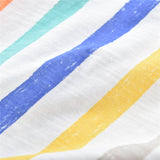 Colorful Striped Tee | AIMAMA