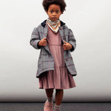 Quilted Trench Coat for Girls | TOCOTO VINTAGE