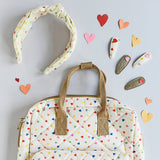 Rainbow Hearts Knotted Headband - CapuletKids