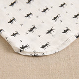 Baby Boy's Printed Shirt And Shorts Set: 12 Months / Black - CapuletKids