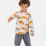 100% Cotton Long Sleeve "Hot Dogs" | NAADA - CapuletKids