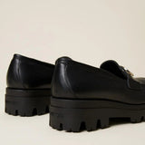 Black Leather Shoes | TWINSET