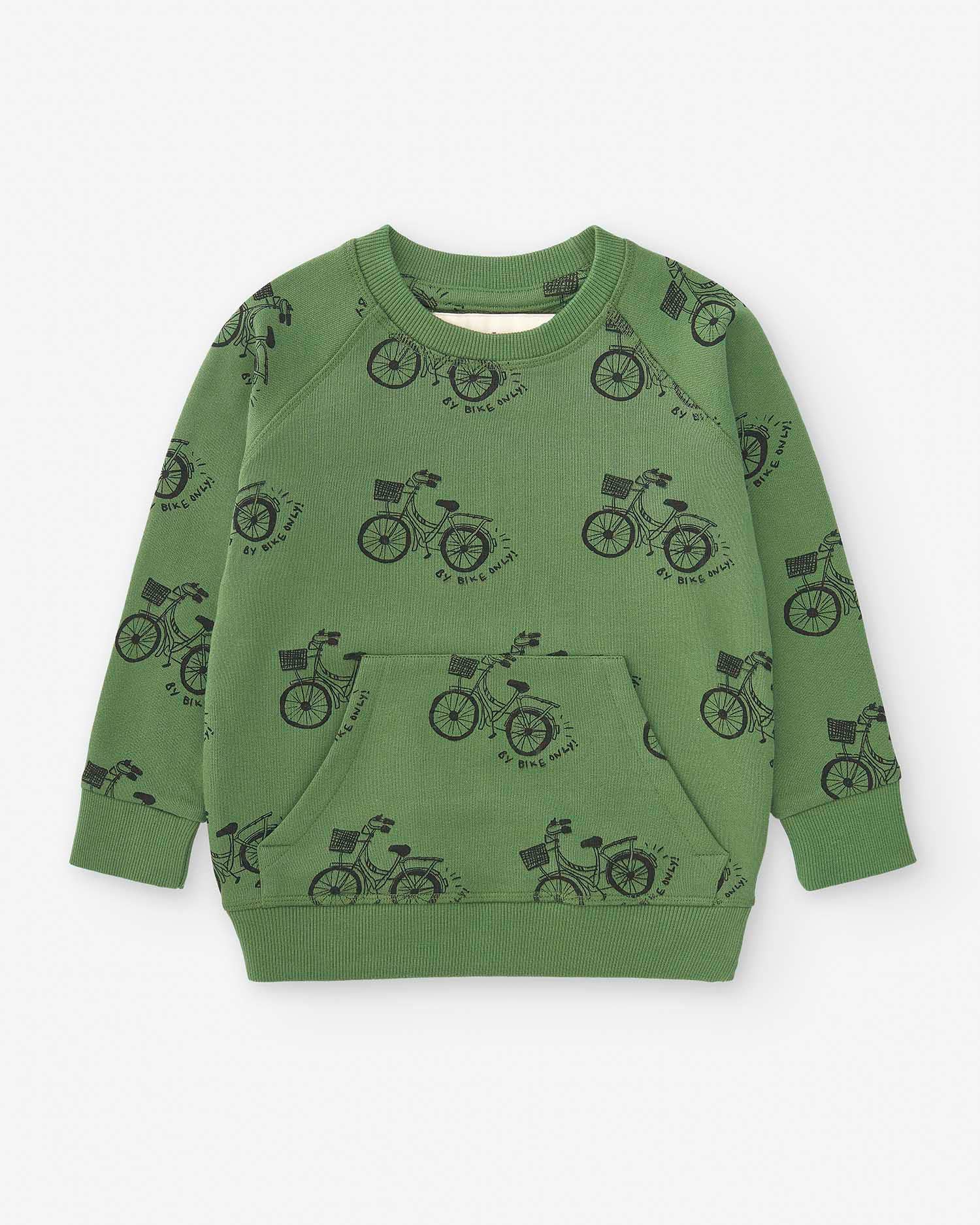 100% Cotton Sweatshirt "By Bike" | NAADA - CapuletKids