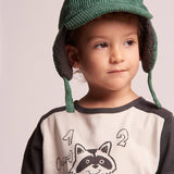 100% Cotton Long Sleeve "Racoon | NAADA - CapuletKids