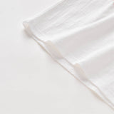 White Ruffle Lace Sleeve Tee | AIMAMA