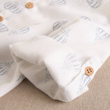 Baby Boy Set With Printed Shirt And Shorts - CapuletKids