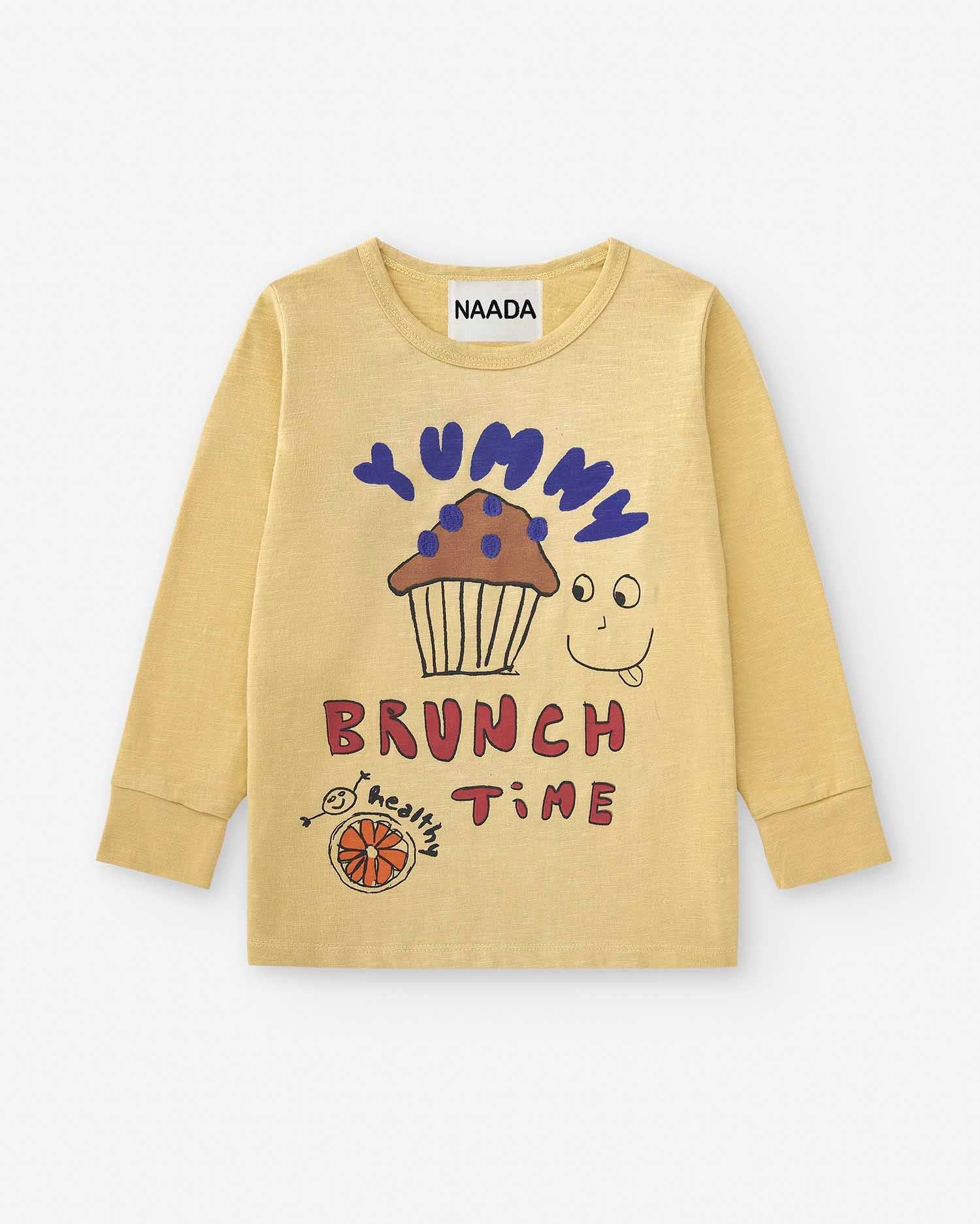 100% Cotton Long Sleeve "Yummy" | NAADA - CapuletKids
