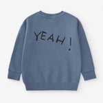 Organic Cotton Sweatshirt "Yeah!" | NAADA - CapuletKids