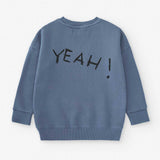 Organic Cotton Sweatshirt "Yeah!" | NAADA - CapuletKids