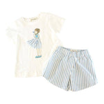 Lovestripe Girl's Shorts-Skirt - CapuletKids
