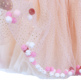 Pom Pom Glitter Tutu Skirt | DOE A DEAR