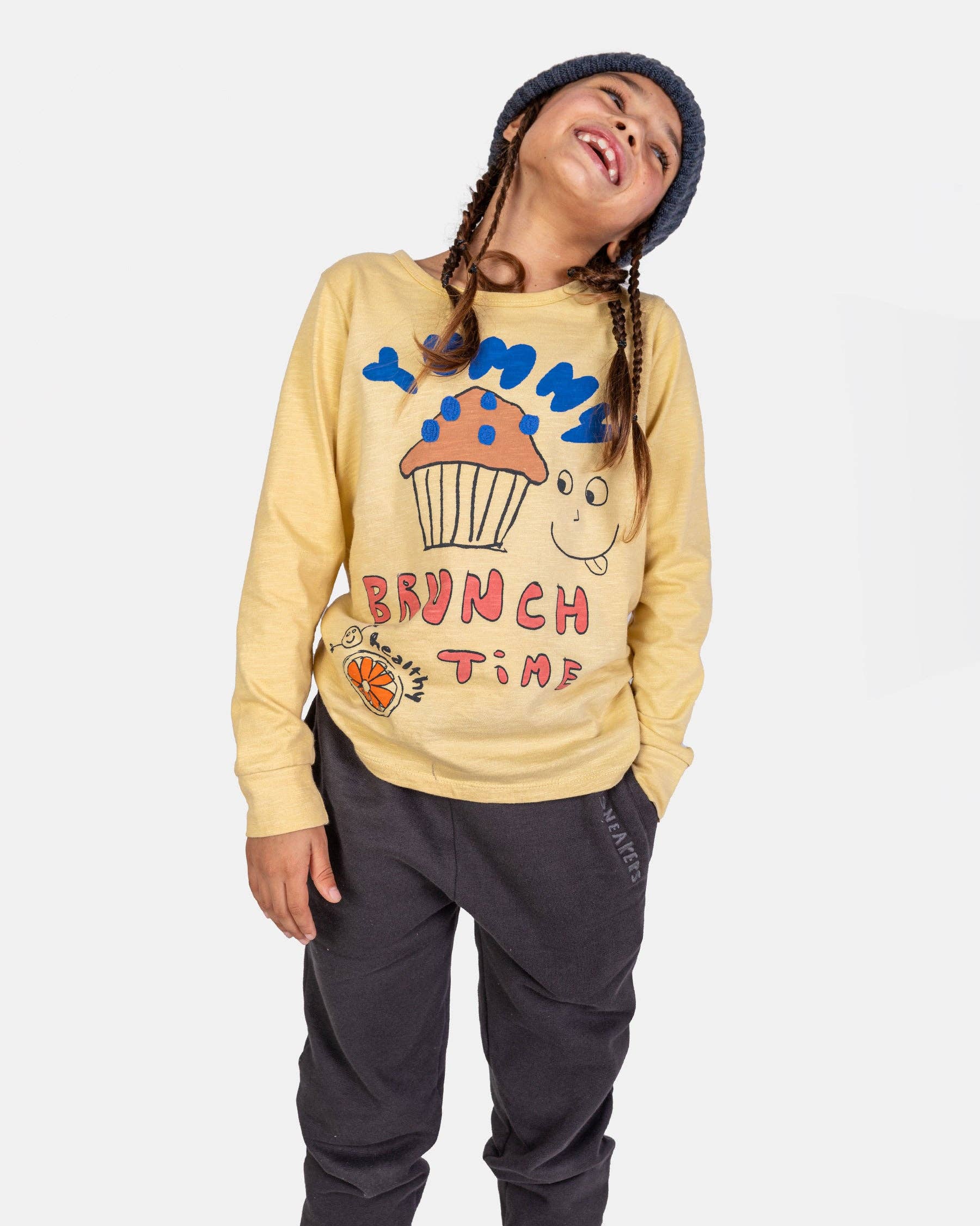 100% Cotton Long Sleeve "Yummy" | NAADA - CapuletKids