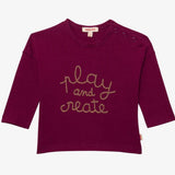 Newborn Maroon Longsleeve | CATIMINI