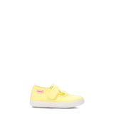 Canvas T-Strap Shoes - Yellow | CIENTA - CapuletKids