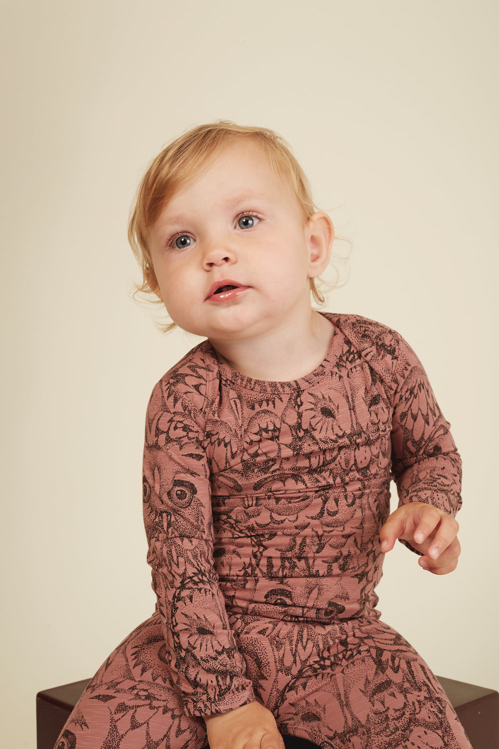 Organic Cotton Bodysuit "Owl" | Soft Gallery - CapuletKids
