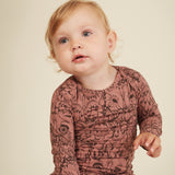 Organic Cotton Bodysuit "Owl" | Soft Gallery - CapuletKids