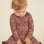 Organic Cotton Bodysuit "Owl" | Soft Gallery - CapuletKids