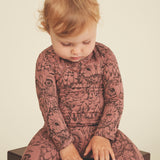 Organic Cotton Bodysuit "Owl" | Soft Gallery - CapuletKids