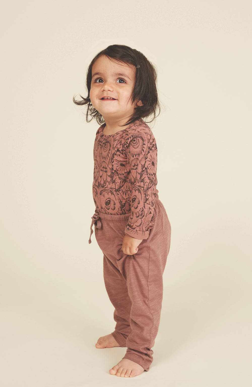 Organic Cotton Bodysuit "Owl" | Soft Gallery - CapuletKids