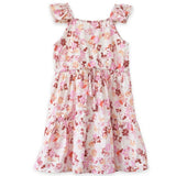Beet World Elisa Cotton Dress | Summer Bloom - CapuletKids