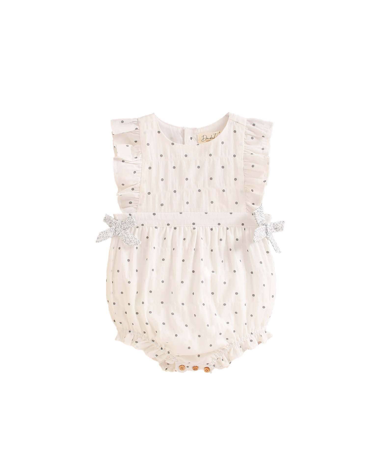 Baby Girl Polka Dot Dress - CapuletKids