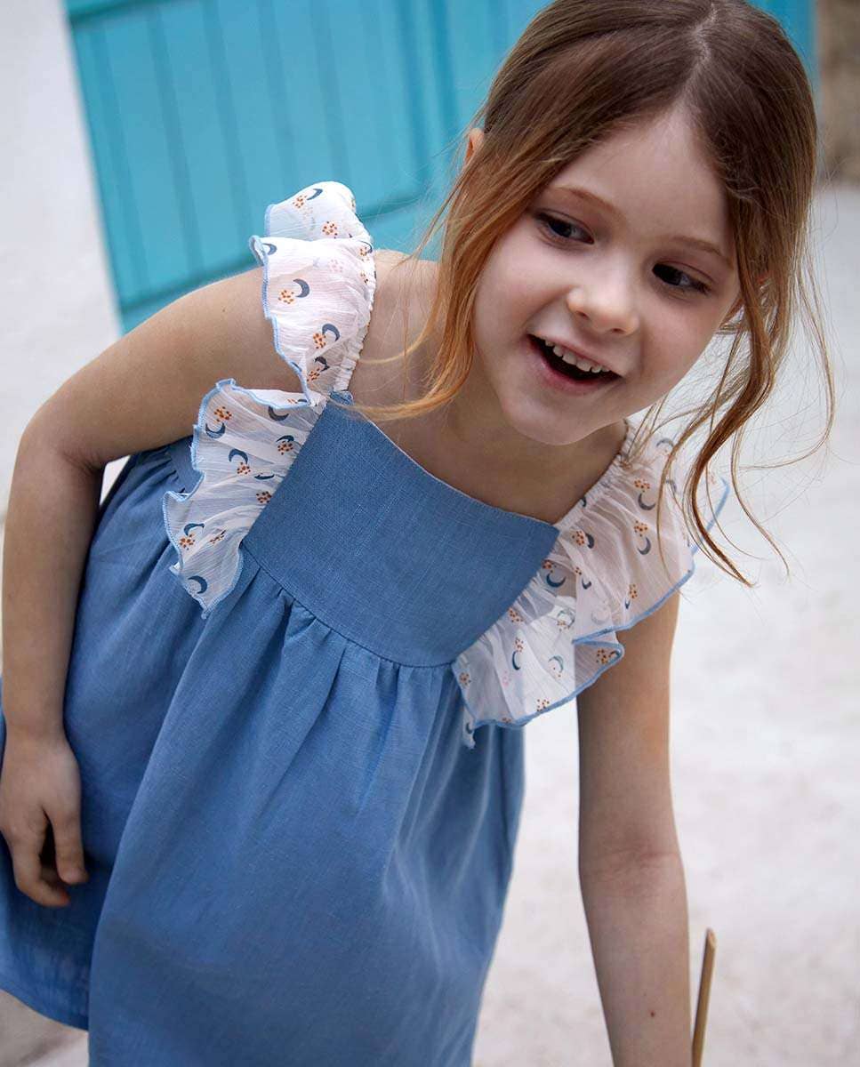 Chiffon Ruffles Dress - CapuletKids