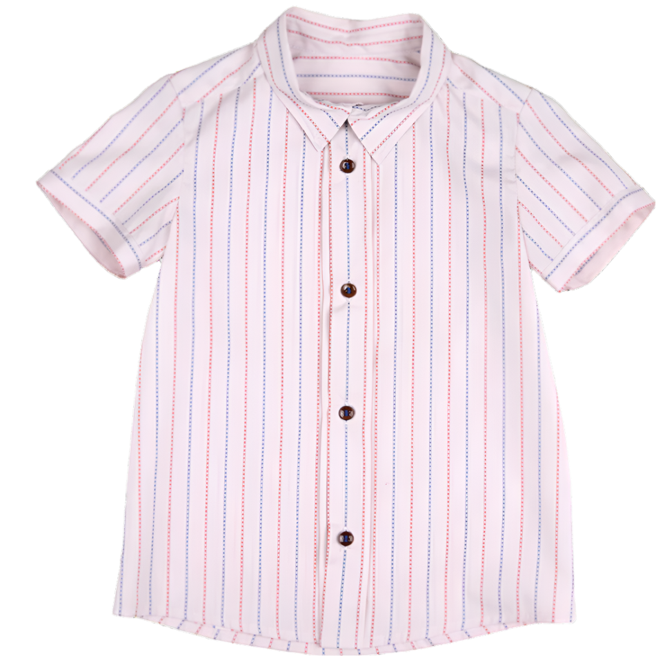 Lined Boy Shirt - CapuletKids