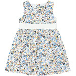 Floral Bowtie Party Dress - CapuletKids