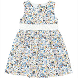Floral Bowtie Party Dress - CapuletKids