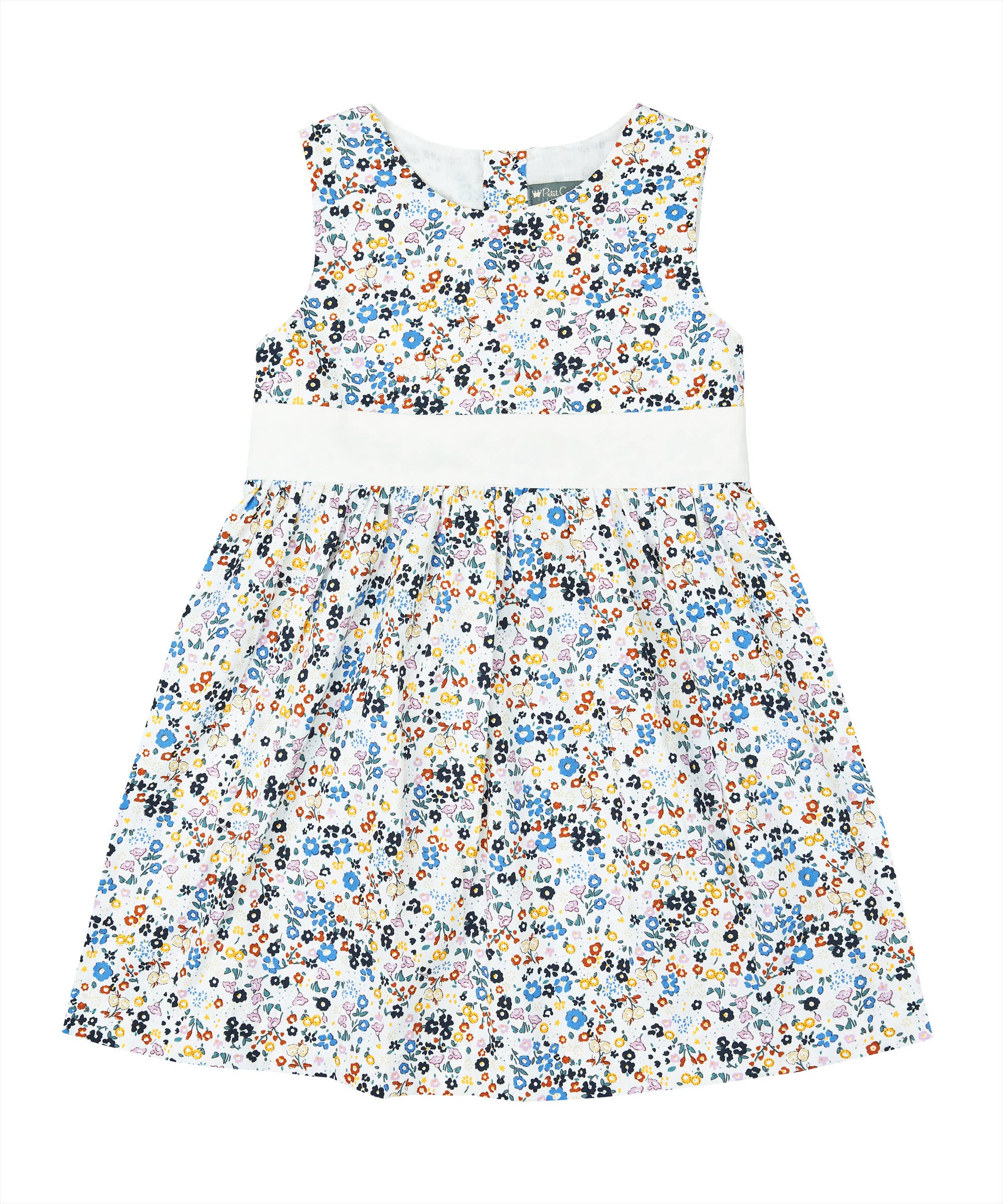 Floral Bowtie Party Dress - CapuletKids