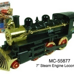 Diecast Steam Engine Locomotive Model
